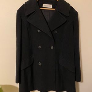 Dark Grey Wool Coat